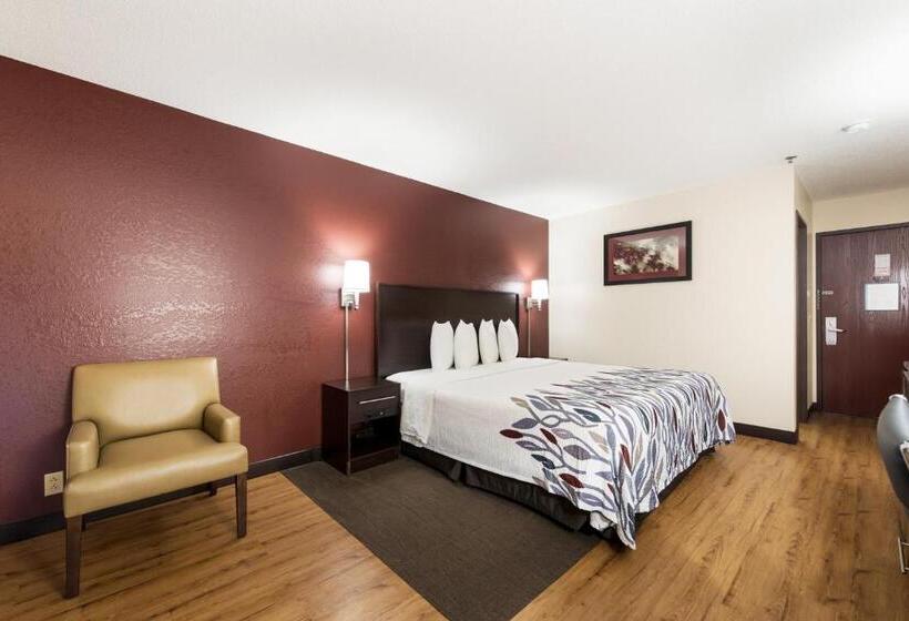 חדר דחוקס עם מיטת קינג, Red Roof Inn Auburn