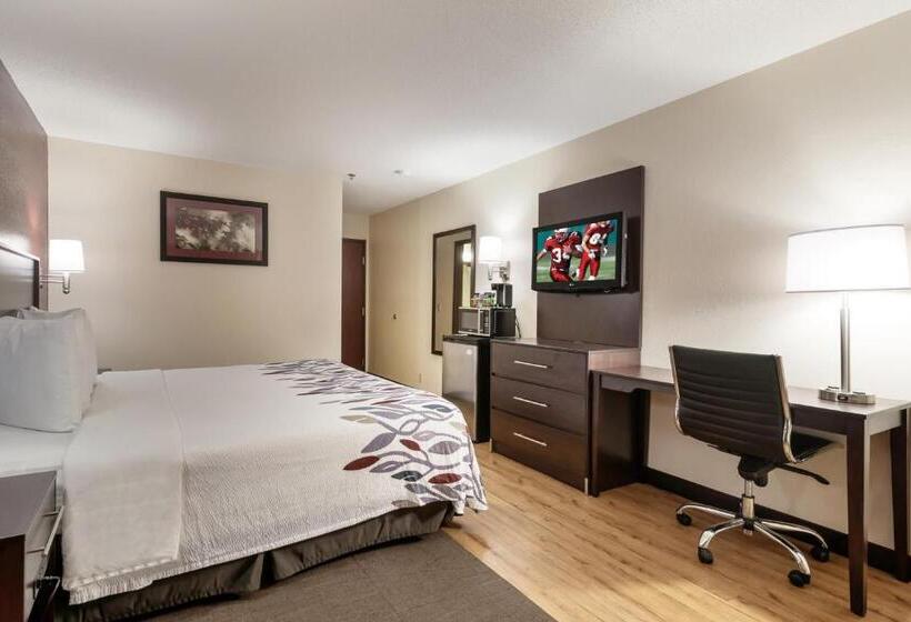 חדר דחוקס עם מיטת קינג, Red Roof Inn Auburn