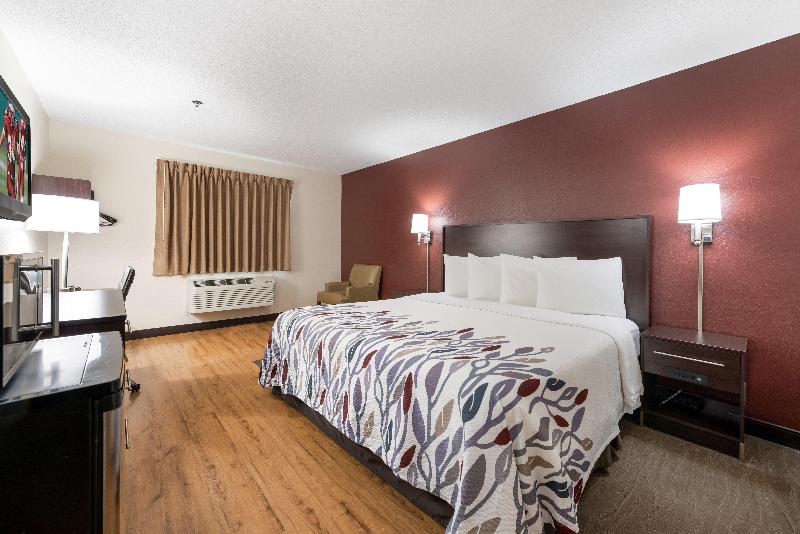 חדר דחוקס עם מיטת קינג, Red Roof Inn Auburn