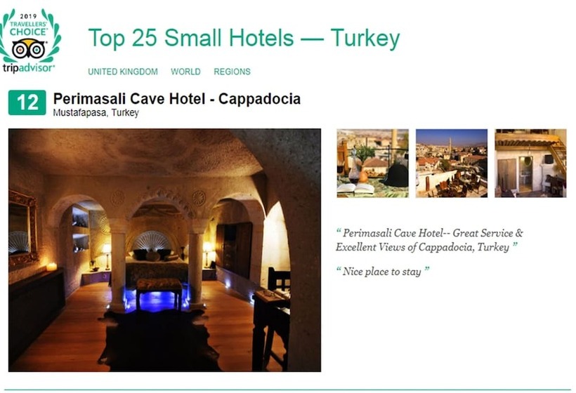 이코노미 룸, Cappadocia Perimasali Cave
