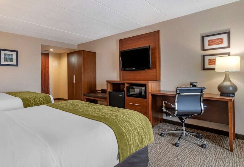 غرفه قياسيه سريرين مزدوجين, Comfort Inn Airport