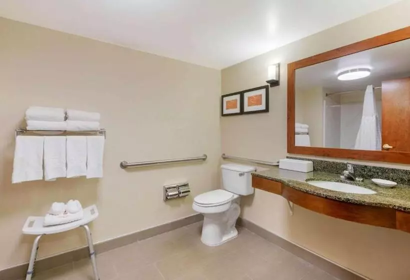 身障者適用キングサイズベッドルーム, Surf And Sand Fernandina Beach At Amelia Island, Ascend Hotel Collection