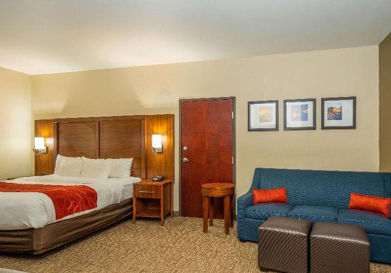 جناح سرير كينج, Comfort Suites Old Town Spring