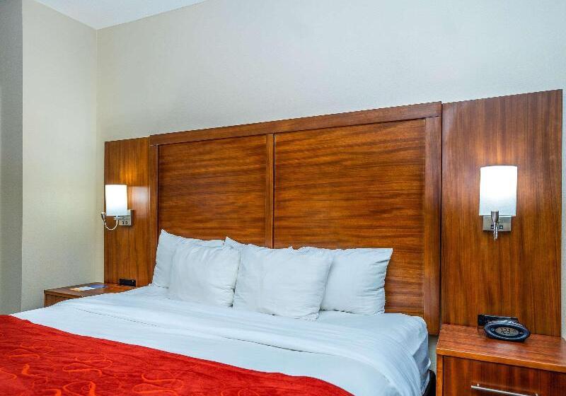 جناح سرير كينج, Comfort Suites Old Town Spring