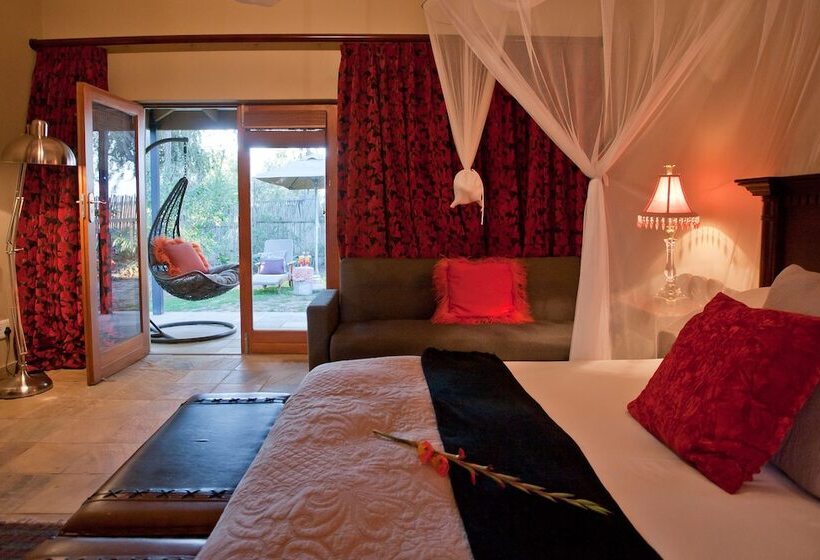 اتاق سوپریور با چشم‌انداز باغ, De Zeekoe Guest Farm