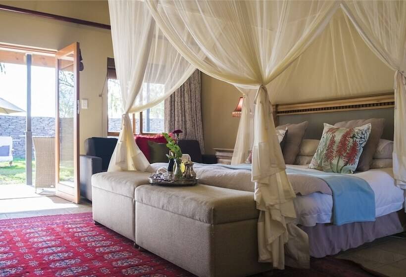 اتاق سوپریور با چشم‌انداز باغ, De Zeekoe Guest Farm