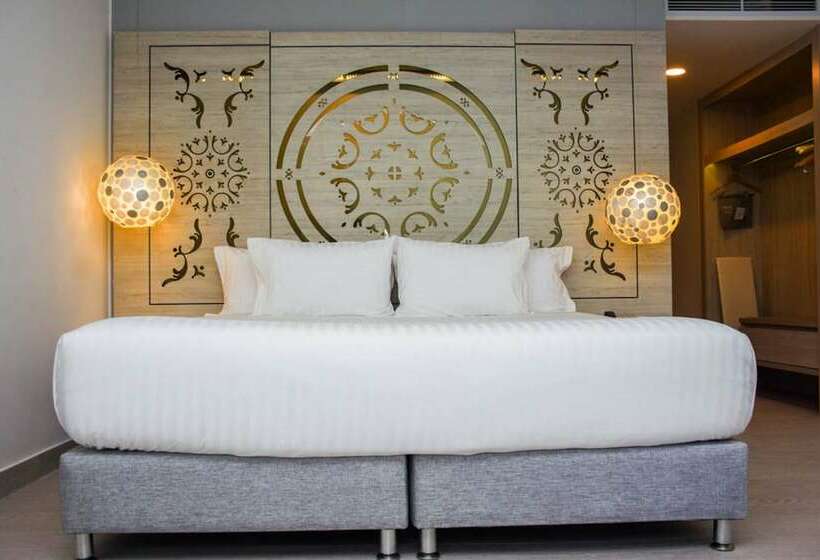 带大床的豪华间, Cartagena Karmairi - Adults Only