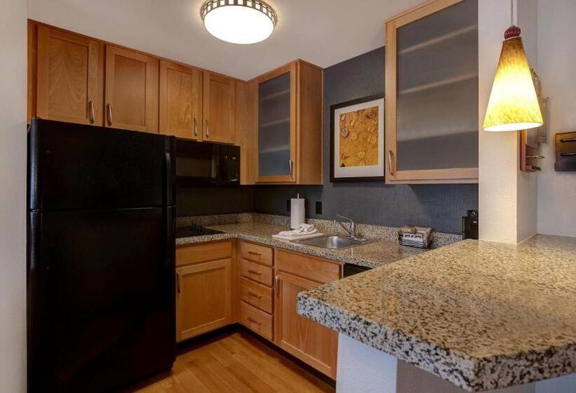 带大床的标准工作室, Residence Inn Glenwood Springs