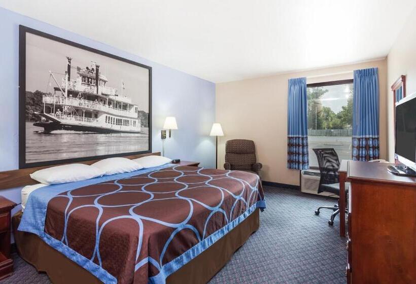 Люкс Deluxe Кровать Кинг, Super 8 By Wyndham Indianola