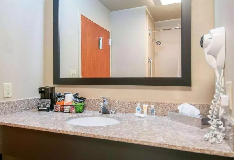 キングサイズベッドのスイートルーム, Comfort Inn & Suites Pauls Valley  City Lake