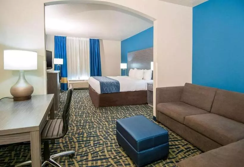 キングサイズベッドのスイートルーム, Comfort Inn & Suites Pauls Valley  City Lake