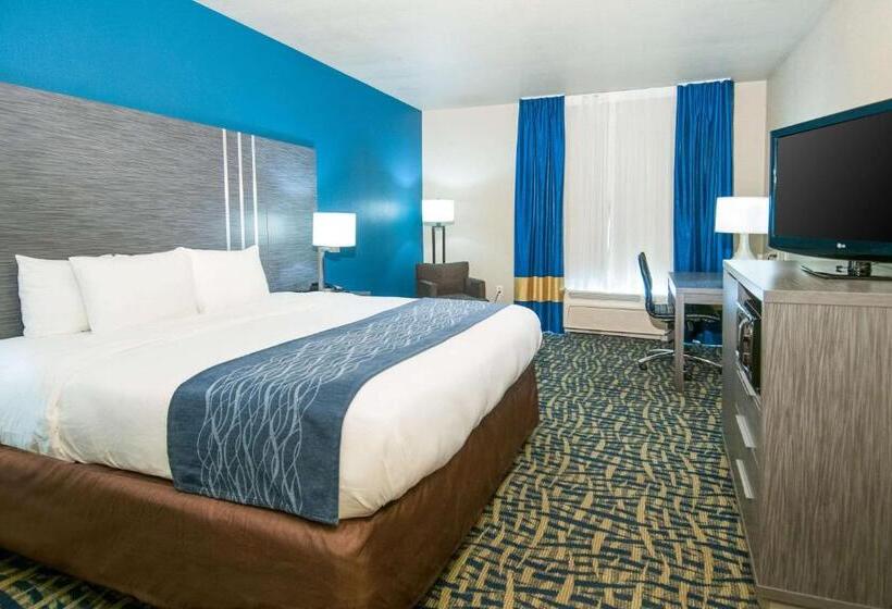 带大床的标准间, Comfort Inn & Suites Pauls Valley  City Lake