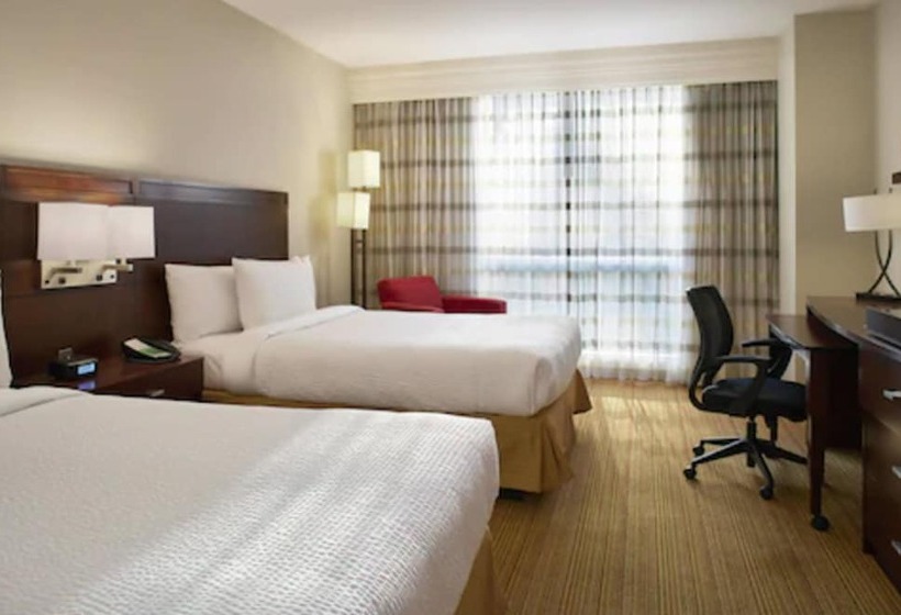 اتاق استاندارد با 2 تخت دوبل, Courtyard By Marriott Mexico City Airport