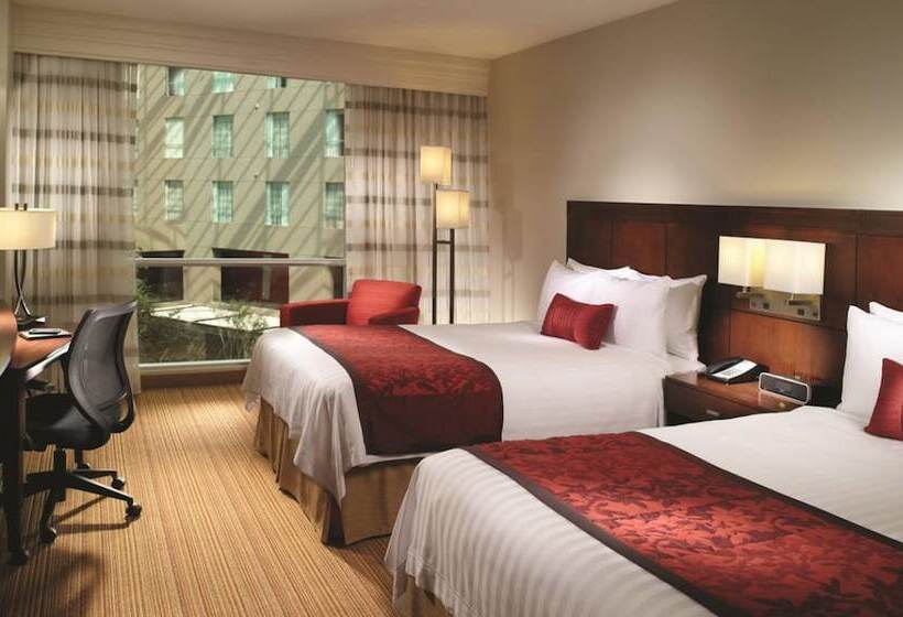 Номер Стандарт 2 Двуспальные Кровати, Courtyard By Marriott Mexico City Airport