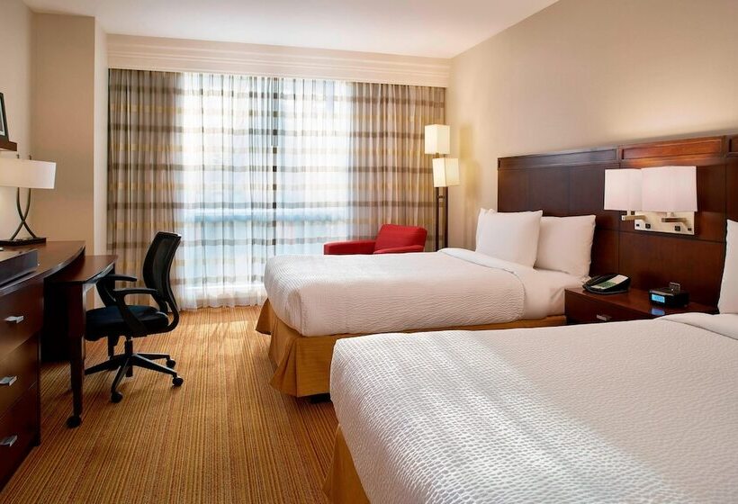اتاق استاندارد با 2 تخت دوبل, Courtyard By Marriott Mexico City Airport