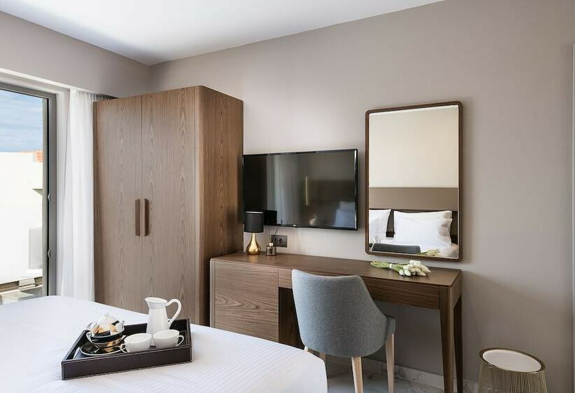 标准间侧面带海景, Porto Platanias Beach Luxury Selection - Adults Only