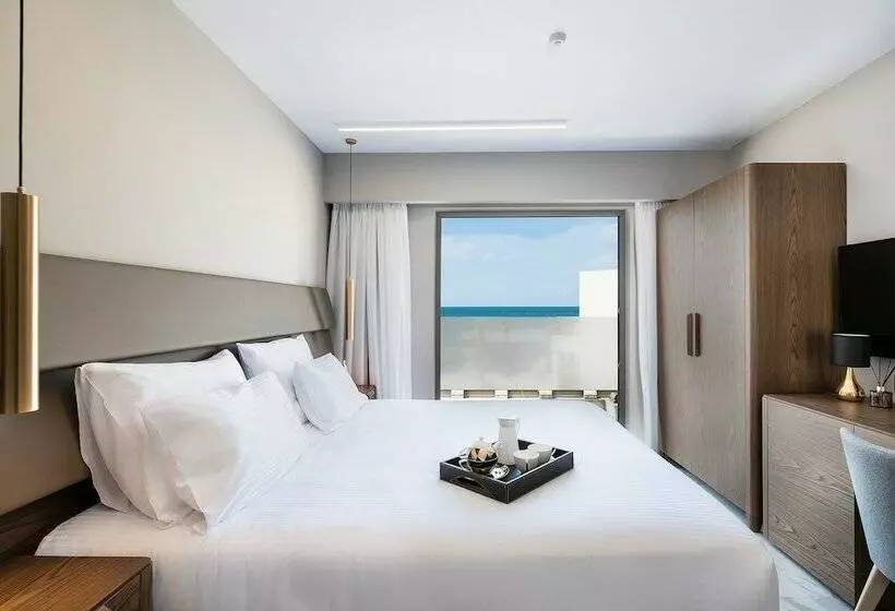 اتاق اساندارد با چشم‌انداز جانبی به دریا, Porto Platanias Beach Luxury Selection - Adults Only