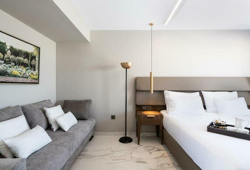 标准间侧面带海景, Porto Platanias Beach Luxury Selection - Adults Only