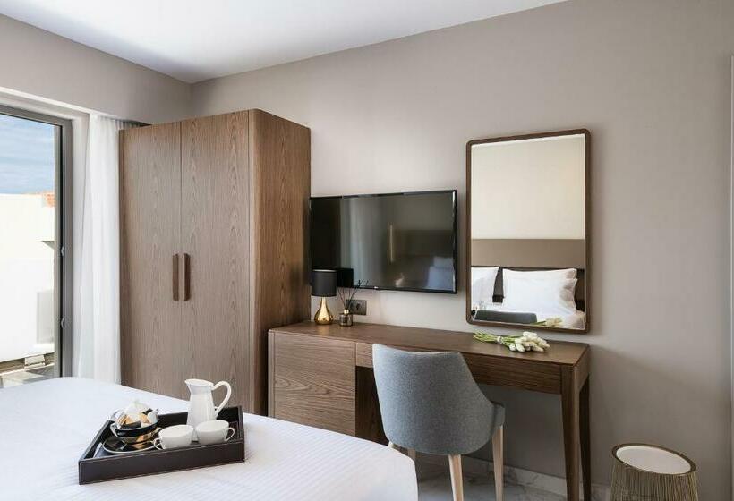 标准间侧面带海景, Porto Platanias Beach Luxury Selection - Adults Only