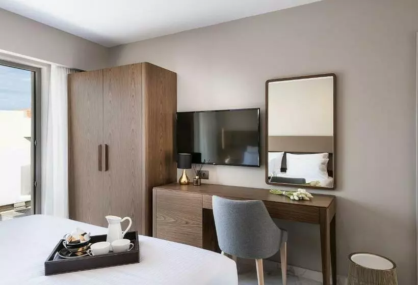 اتاق اساندارد با چشم‌انداز جانبی به دریا, Porto Platanias Beach Luxury Selection - Adults Only