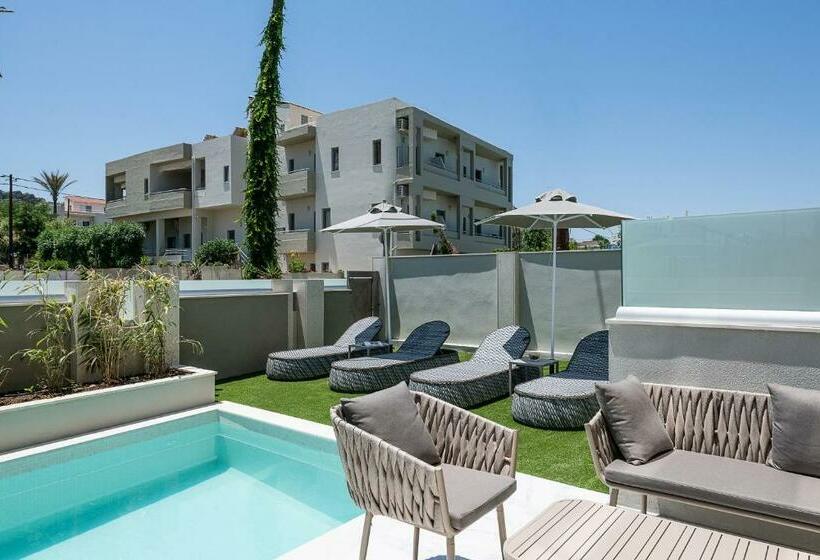 套房配有游泳池, Porto Platanias Beach Luxury Selection - Adults Only