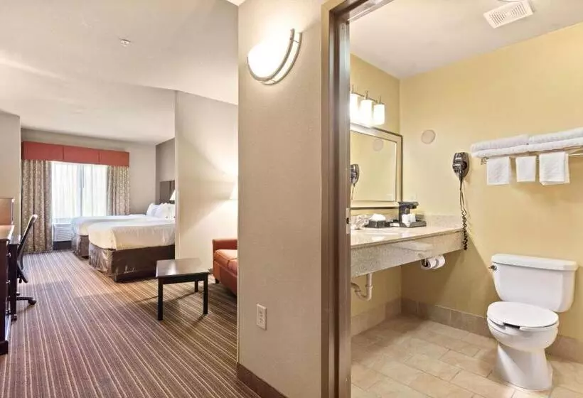 ２ダブルベッドのスタンダードルーム, Surestay Plus Hotel By Best Western Portland Route 52 West