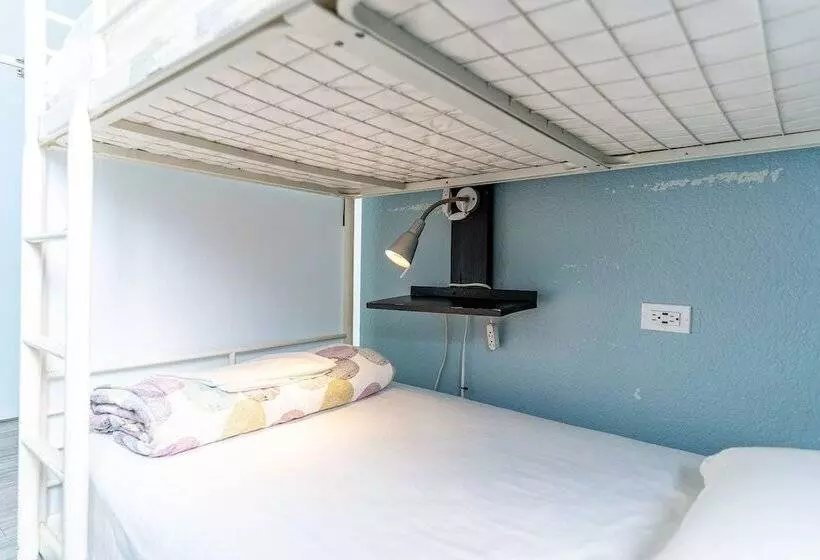 Bed in Shared Room with Shared Bathroom, Samesun Venice Beach Hotel & Hostel