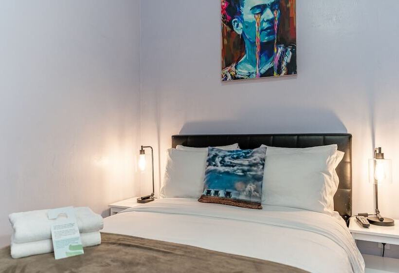 اتاق استاندارد با سرویس بهداشتی مشترک, Samesun Venice Beach Hotel & Hostel