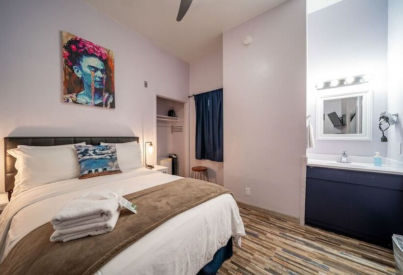 اتاق استاندارد با سرویس بهداشتی مشترک, Samesun Venice Beach Hotel & Hostel