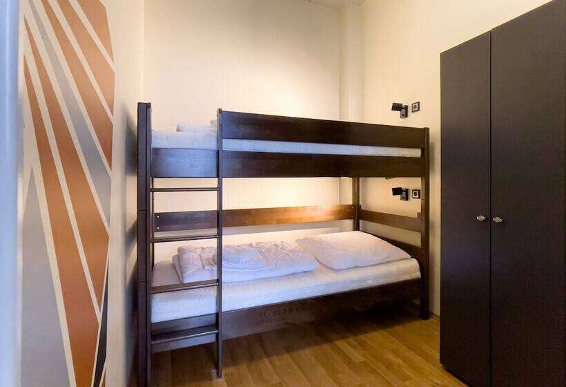 高级家庭房间, Five Elements Hostel Leipzig