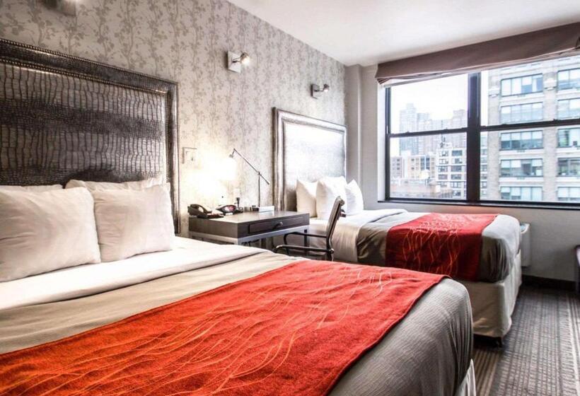 带大床的标准间, Comfort Inn Manhattan Midtown West