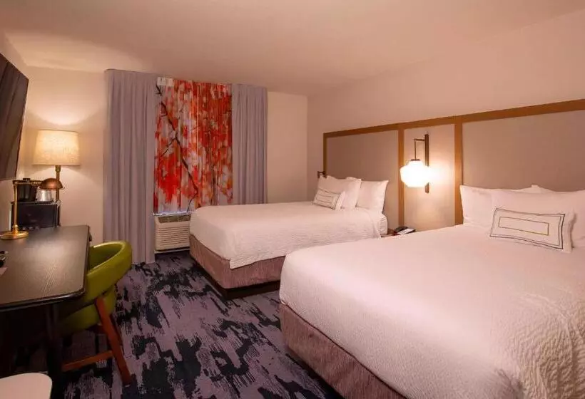 ２ダブルベッドのスタンダードルーム, Fairfield Inn & Suites By Marriott Venice