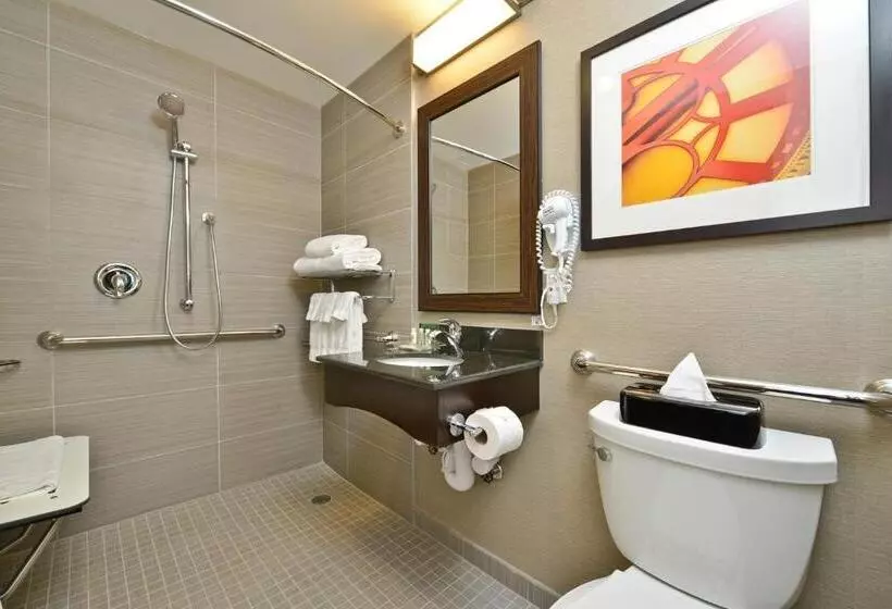 Standard Room King Bed Adapted for people with reduced mobility