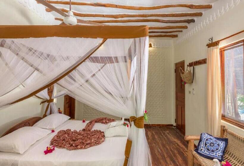 اتاق استاندارد با چشم‌انداز دریا, Hakuna Majiwe Beach Lodge