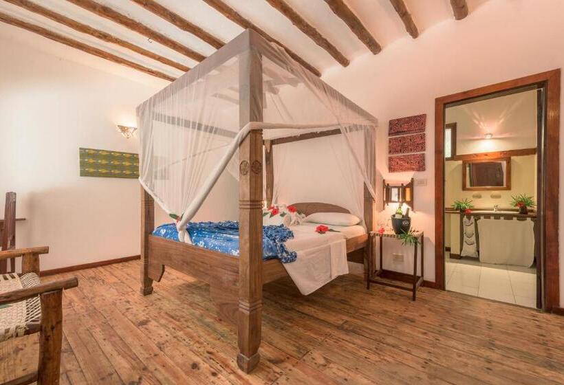 اتاق استاندارد با چشم‌انداز باغ, Hakuna Majiwe Beach Lodge