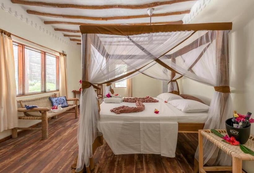 اتاق استاندارد با چشمانداز باغ, Hakuna Majiwe Beach Lodge