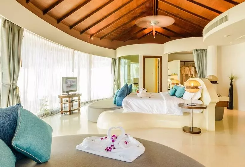 Villa 1 Makuuhuone Puutarhanäkymä, Mai Khaolak Beach Resort & Spa   Tuiblue Mai Khaolak