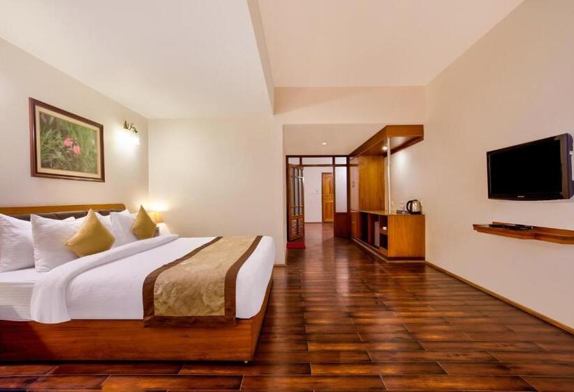 带阳台套房, Summit Ttakshang Residency Hotel & Spa Mg Marg