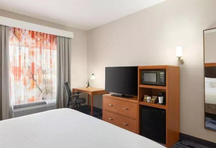 キングサイズベッドのスタンダードルーム, Fairfield Inn & Suites Jacksonville West/chaffee Point