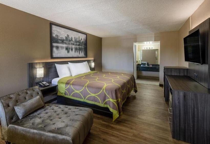 스탠다드 룸 더블 침대 2개, Super 8 By Wyndham Mcdonough Ga