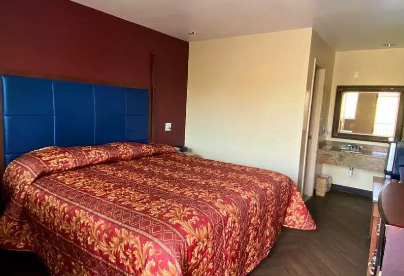 Standard-huone King-vuode, Economy Lodge Texas City Refinery