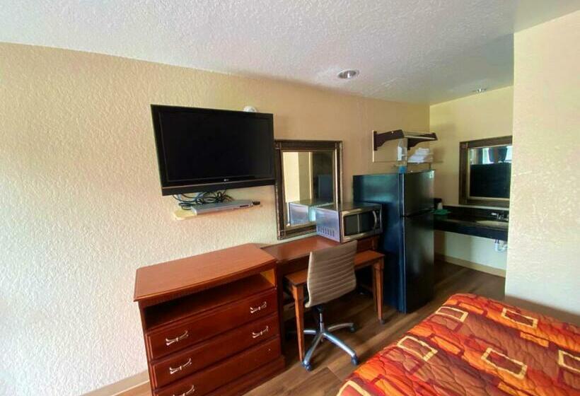 חדר סטנדרט עם מיטת קינג, Economy Lodge Texas City Refinery
