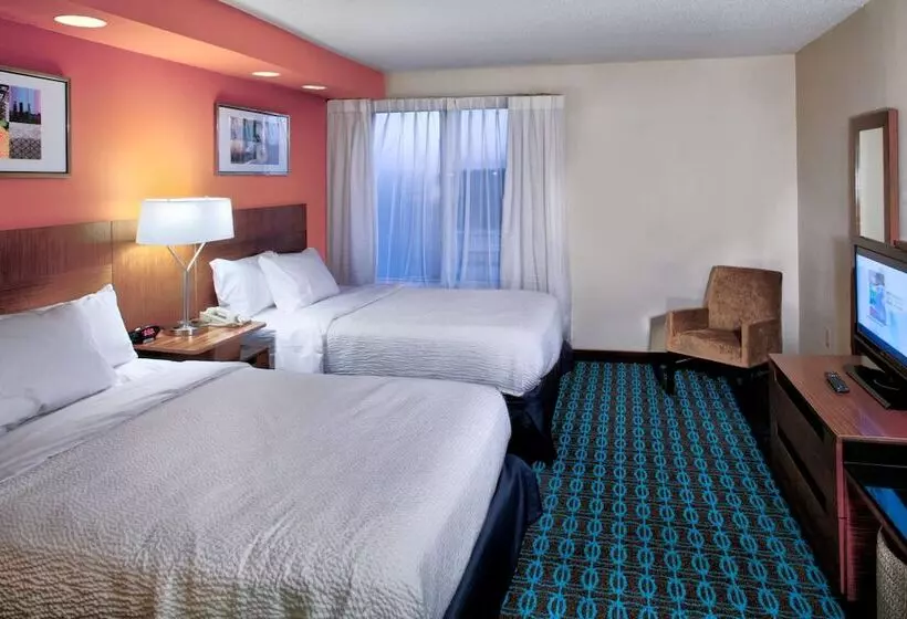 ２ダブルベッドのスタンダードルーム, Fairfield Inn & Suites By Marriott Dover