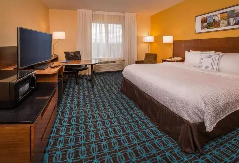 キングサイズベッドのスタンダードルーム, Fairfield Inn Dulles Airport Chantilly