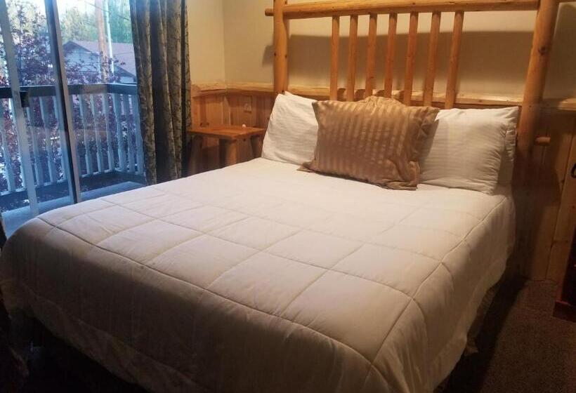 带按摩浴盆的套房, Fireside Lodge