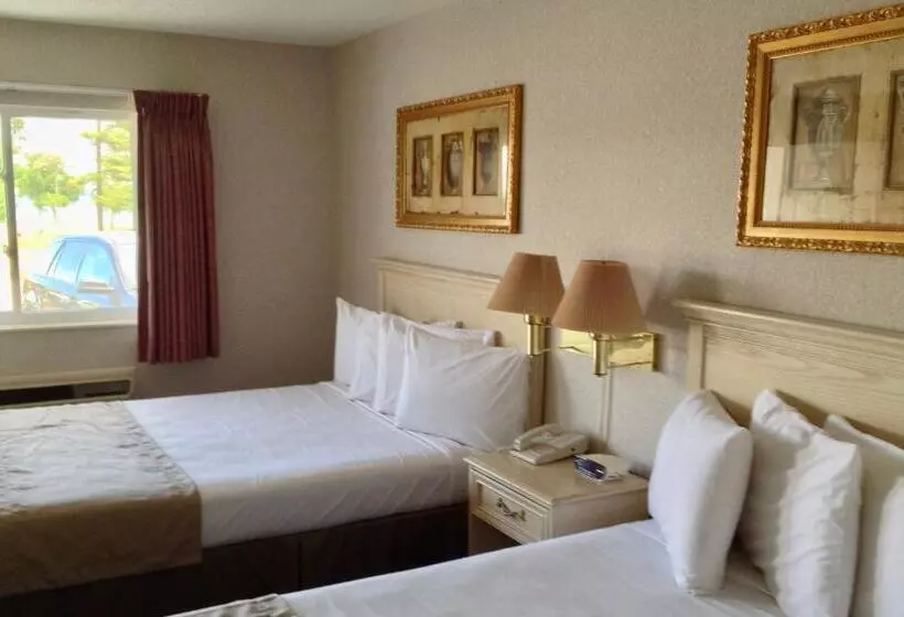 クイーンサイズベッドのスタンダードルーム, Parkside Inn Bridgeview