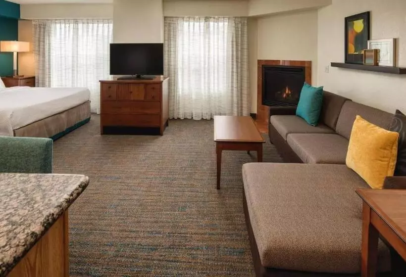 キングサイドベッドのスタンダードワンルーム, Residence Inn By Marriott Portland North