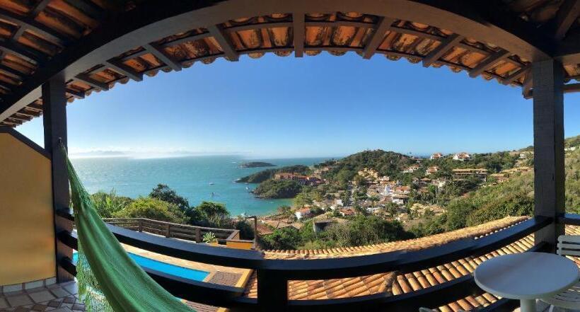 Quarto Deluxe Vista Mar, Pousada Gente Bonita Mirante