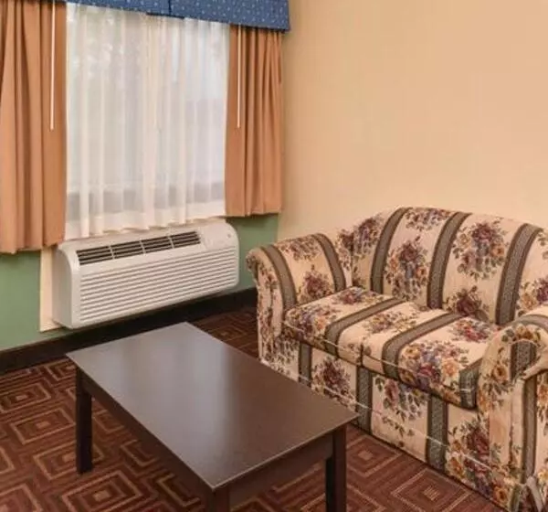 キングサイズベッドのスタンダードルーム, Americas Best Value Inn Baytown