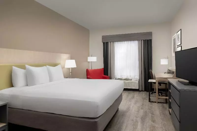 キングサイズベッドのスタンダードルーム, Country Inn & Suites By Radisson, Gainesville, Fl